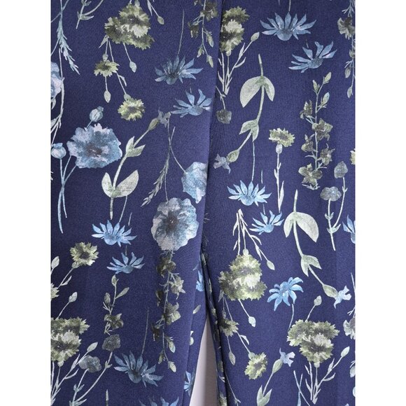 Isaac Mizrahi New York Floral High-Waisted Bootcut Pants Women's Size M Petite - Picture 8 of 8